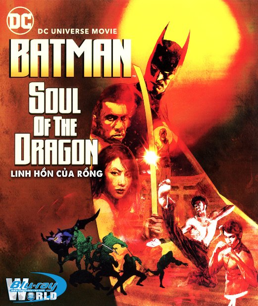 B4950. Batman: Soul of the Dragon 2021 - Linh Hồn Của Rồng2D25G (DTS-HD MA 5.1) 